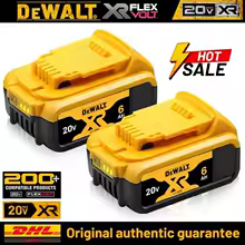 100% Original 18V 20V DEWALT batteries 20V battery MAX Premium XR 6.0Ah Lithium Ion Power Tool Battery