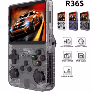 128G R36S Retro Handheld Video Game Console Linux System 3.5 Inch IPS Screen R35s Pro Portable Pocket Video Player 64GB Games